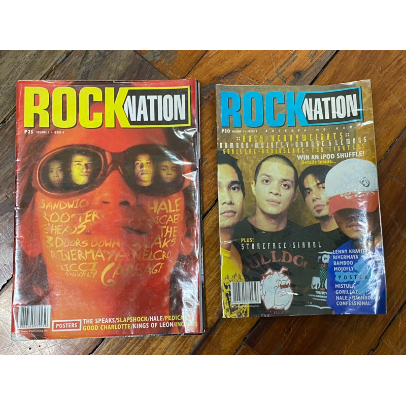 ROCK NATION - Songhits Magazine OPM RIVERMAYA / Slapshock / Mojofly ...