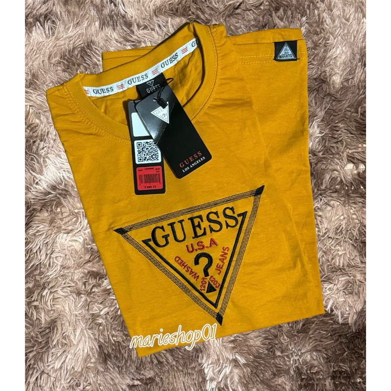 GUESS Mens Tshirt Branded Overruns S XL