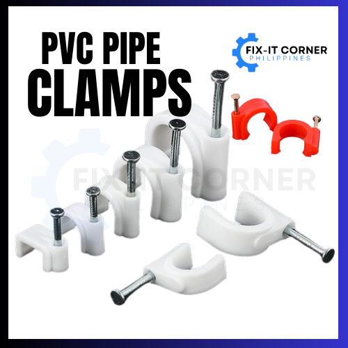 PVC CABLE CLAMPS 1PC, 25PC/50PC Per Pack PVC 20MM/25MM/32MM CABLE ...