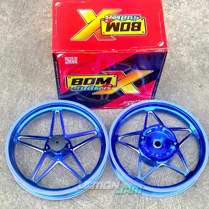 BOM RANGSIT ALLOY MAGS CNC STAR HONDA CLICK / PCX 160 / ADV 160 / AEROX ...