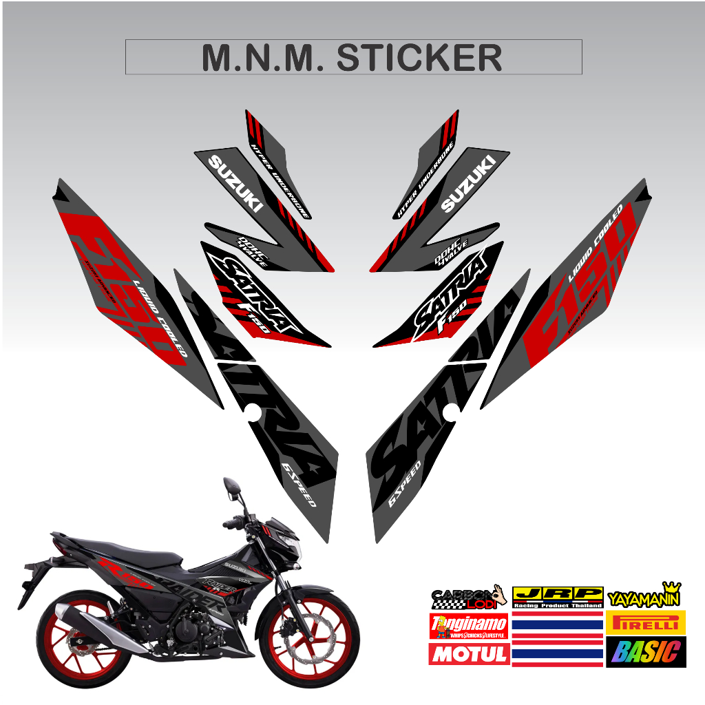 RAIDER 150 FI 2023 Decals Sticker With Freebies | Shopee Philippines