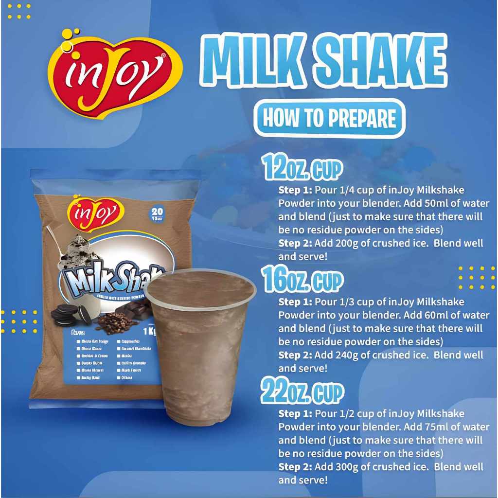 injoy choco kisses Milk shake/instant Powder milk drink 1kg | Shopee ...