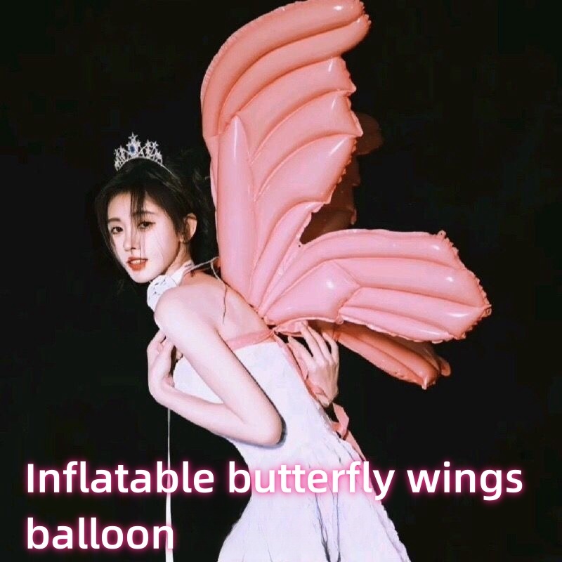 Fairy tale fairy elf wings Butterfly Wings Balloon Wearable Inflatable ...
