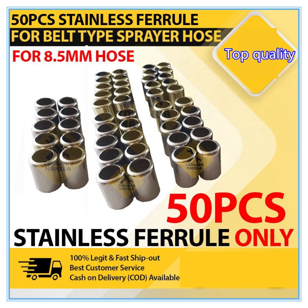 50pc 100Pcs Hose Crimping Ferrule Set For Pressure Washer / Power ...