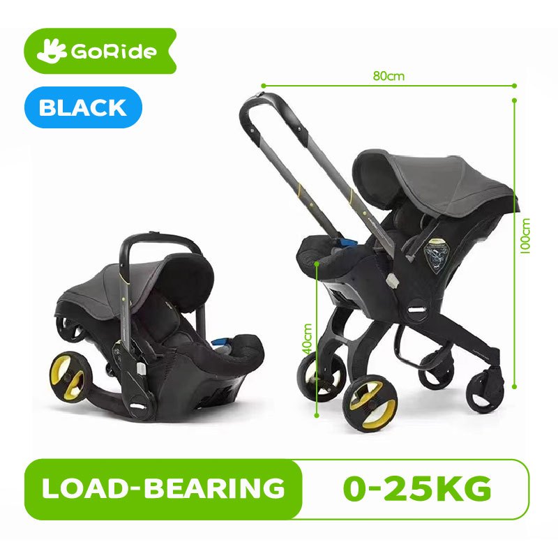 4 IN 1 Baby Stroller Car seat for baby Two way Portable Foldable Stroller for Baby can sit and lie Shopee Philippines