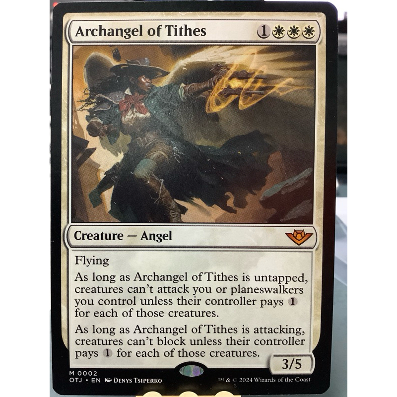 MAGIC: The Gathering - Archangel of Tithes (Outlaws of Thunder Junction ...