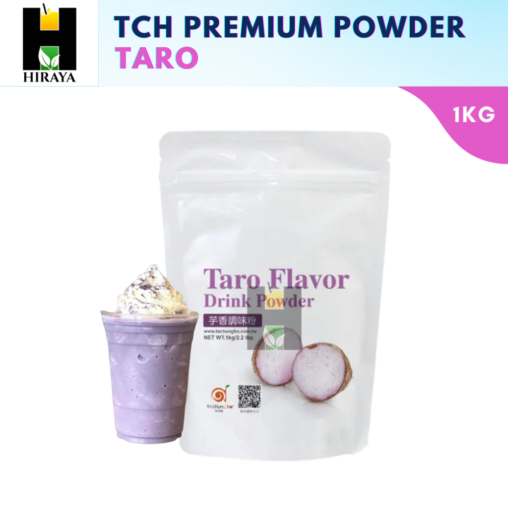 TCH Taro Flavor Powder Drink (1kg) Ta Chung Ho/ for Milk Tea / Frappe ...
