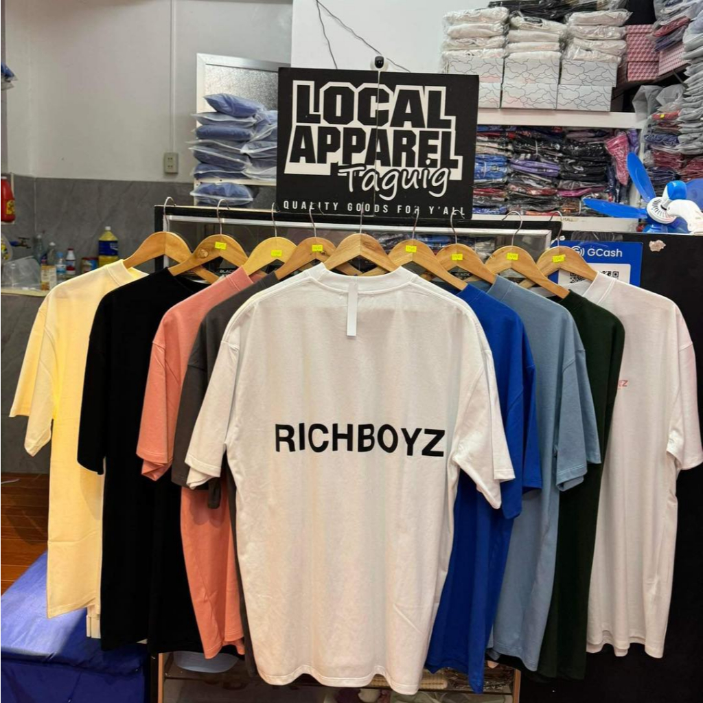 RICHBOYZ DROP SHOULDER TEE’S | RICHBOYZ | LOCAL APPAREL TAGUIG | Shopee ...