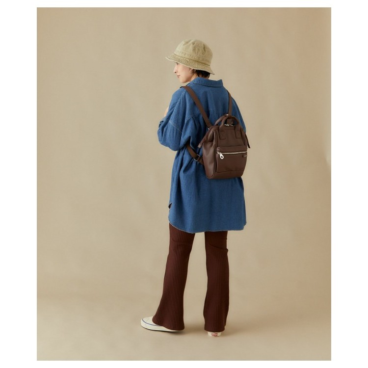 Anello® Tender Micro Mini Backpack Polyurethane Leather ATB4001