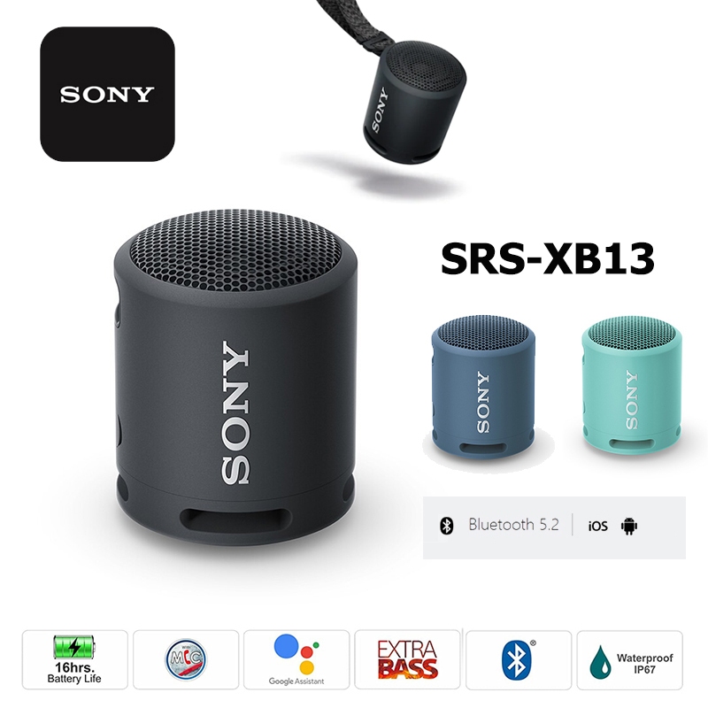 Sony Srs Xb13 Sony Bluetooth Speaker Water Resistant Sony SRS-XB13