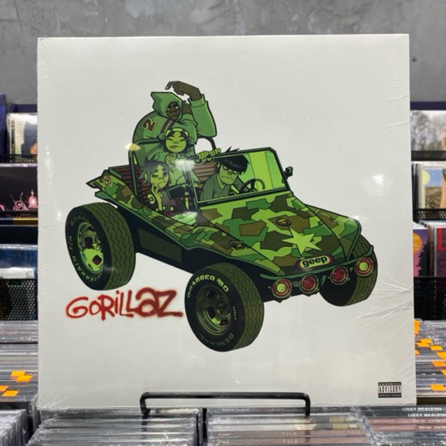 GORILLAZ Self Titled Vinyl (Black, 2LP) Shopee Philippines