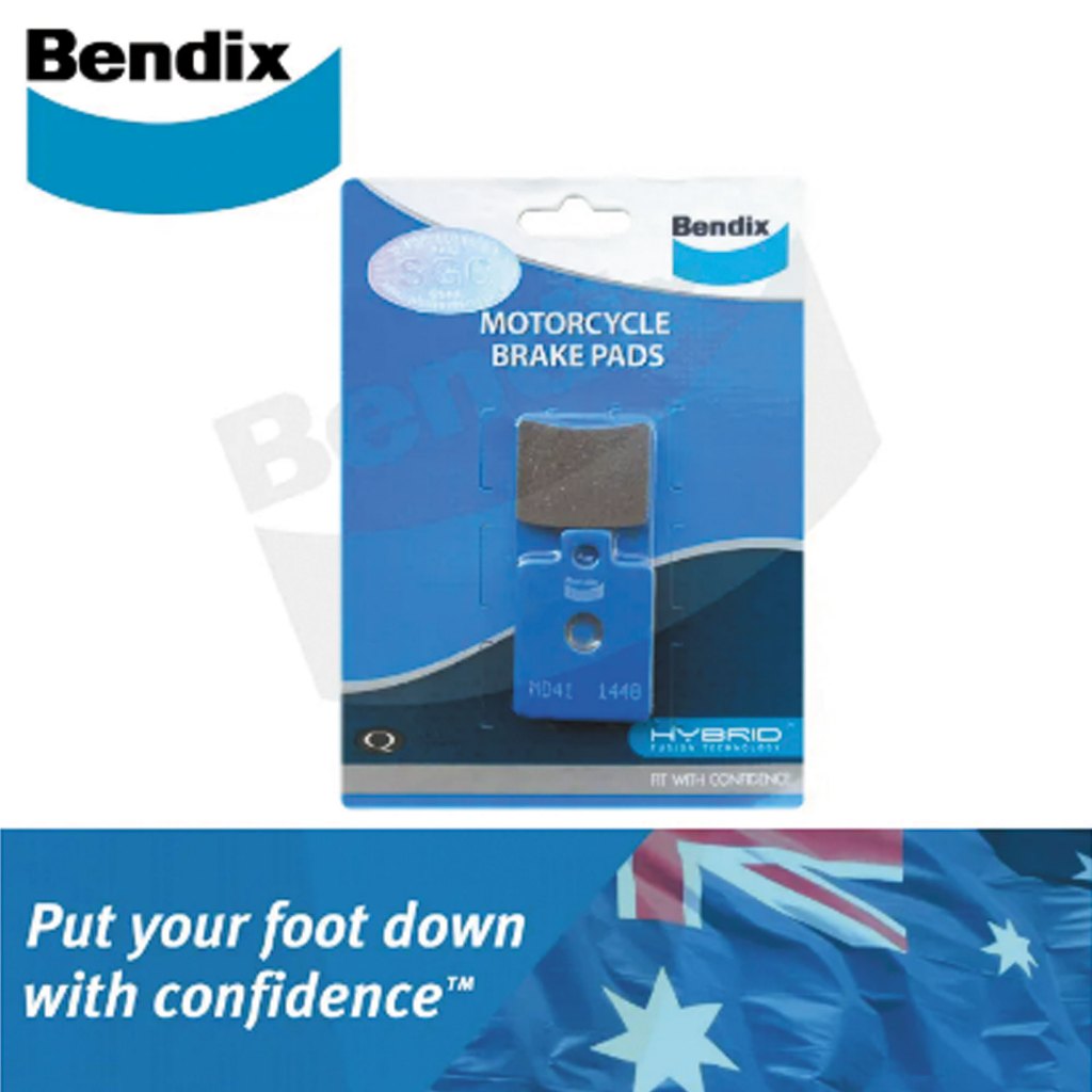 Bendix Motorcycle Brake Pads Front for Vespa LX150, LXV125i and Piaggio ...
