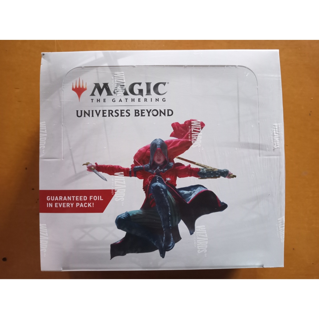 assassin's creed mtg beyond booster box Amazon.com: Magic: The Gathering - Assassin's Creed Beyond Booster Box | 24 Beyond  Boosters (7 Cards in Each Pack) main image 0