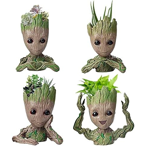 FIGURE G.O.T.G HALF GROOT FLOWER POT TABLE ORGANIZER (GOOD QUALITY ...