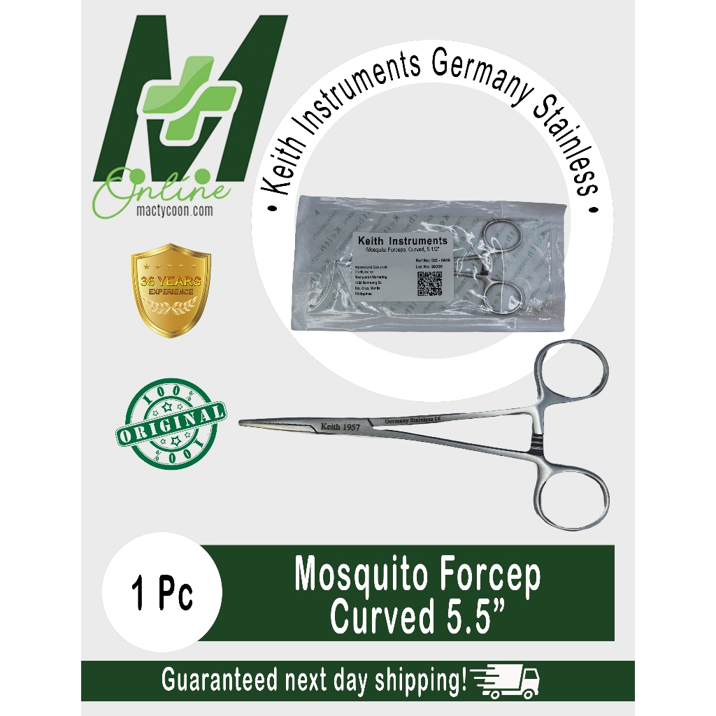 Keith Mosquito Forcep Curved | Shopee Philippines