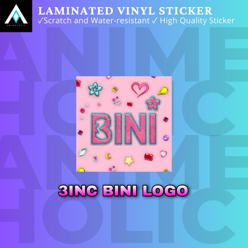 BINI FAN ART BLOOMS STICKERS ~ LAMINATED VINYL STICKERS ~ANIMEHOLIC ...