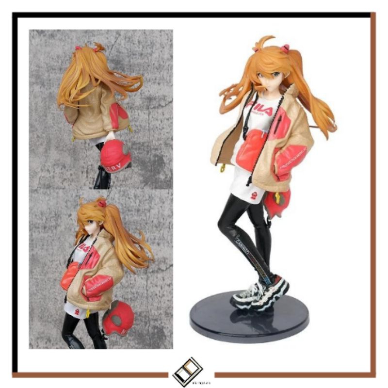 Neon Genesis Evangelion 24cm HQKO Asuka Langley Shikinami in Streetwear ...