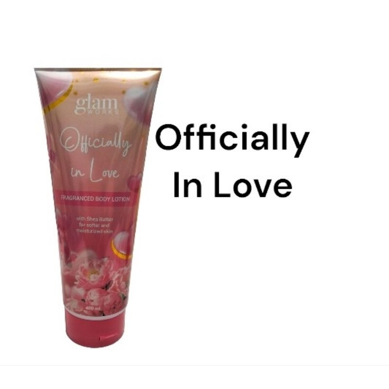 Glamworks Officially In Love Fragranced Body Lotion 400 ml | Shopee ...