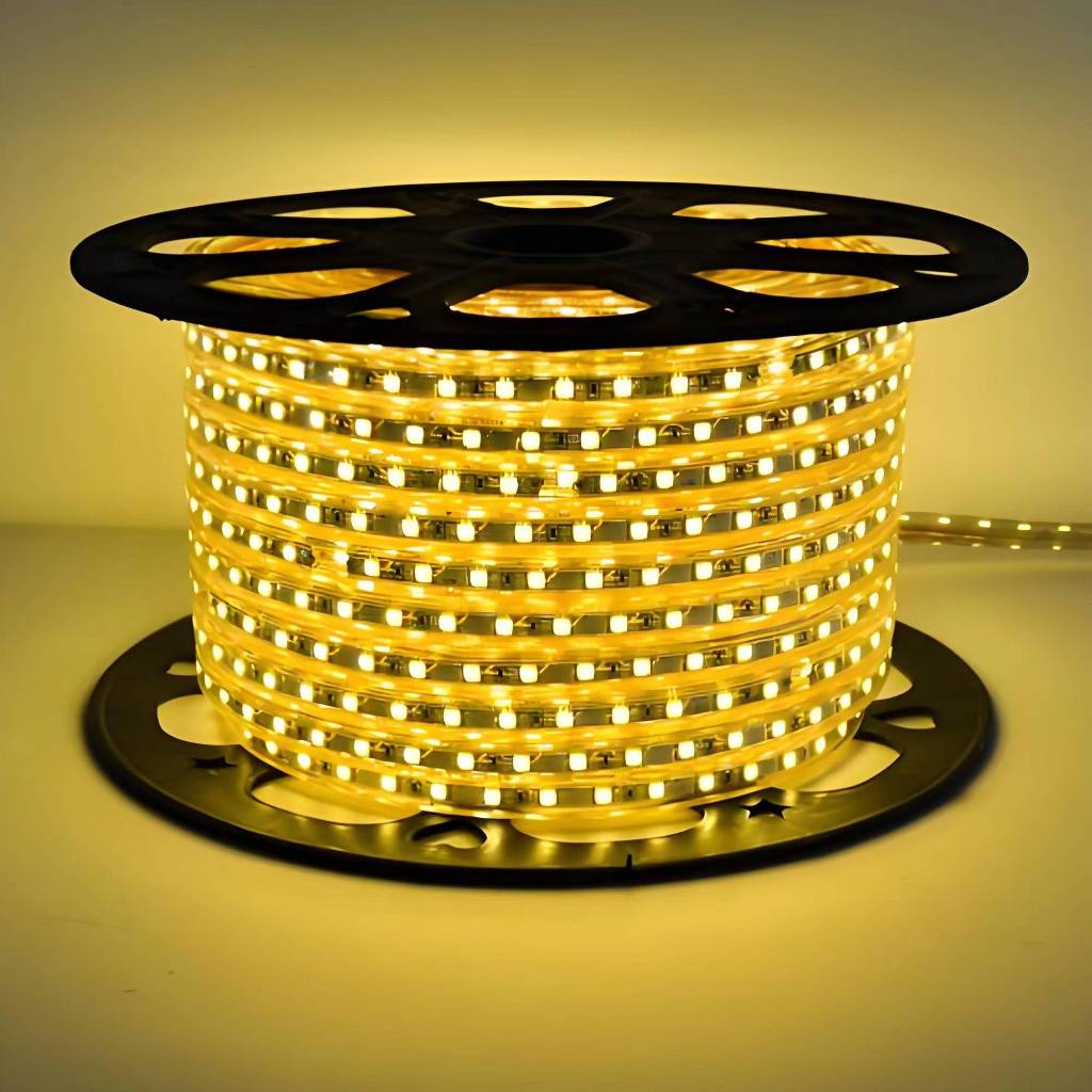 10-50m Led Strip Light SMD5050 Waterproof With EU Plug Flexible Rope ...
