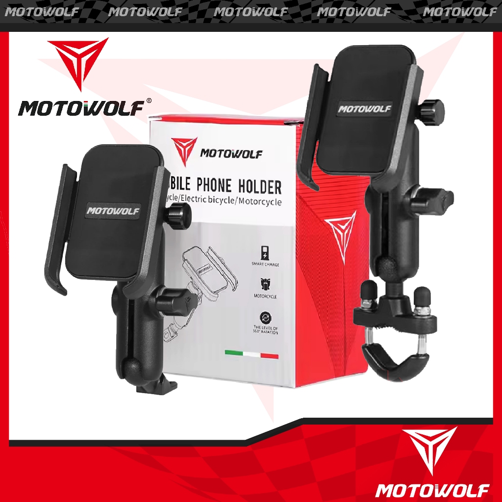 Original motowolf cp holder version 3 motowolf phone holder v3 aluminum ...