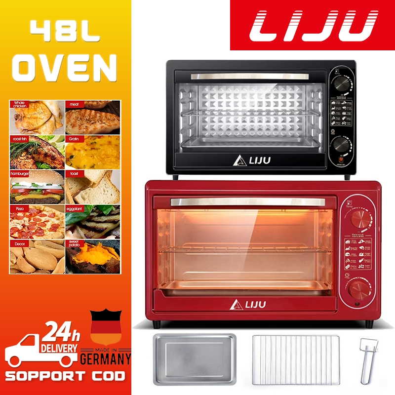 48L Electric Oven 2200W Multipurpose Household Baking Kitchen Oven