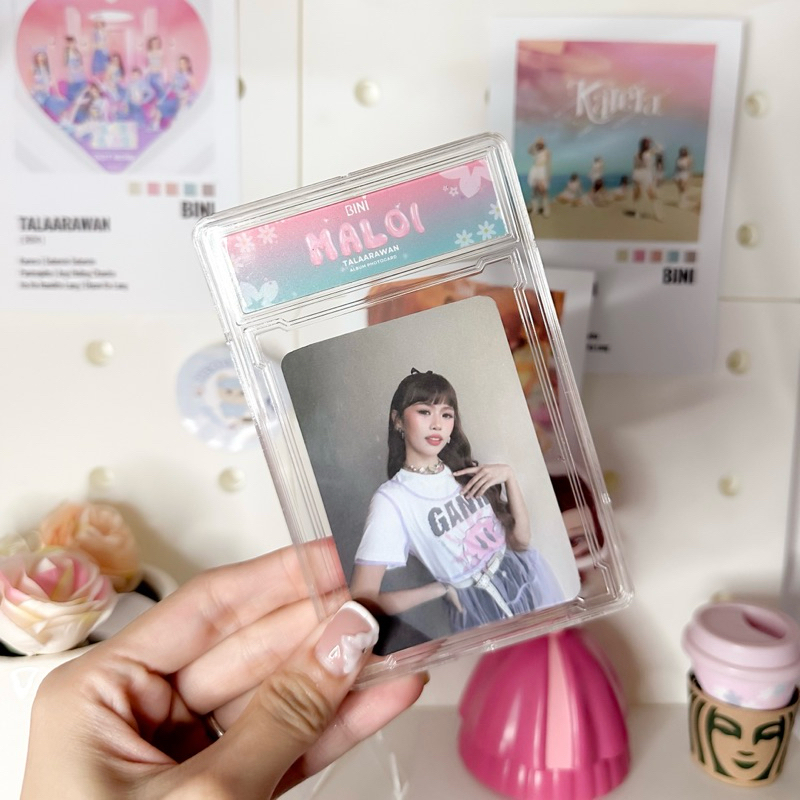 BINI Talaarawan Bini Photocard Case Photocard Frame JolliBini Mikha ...