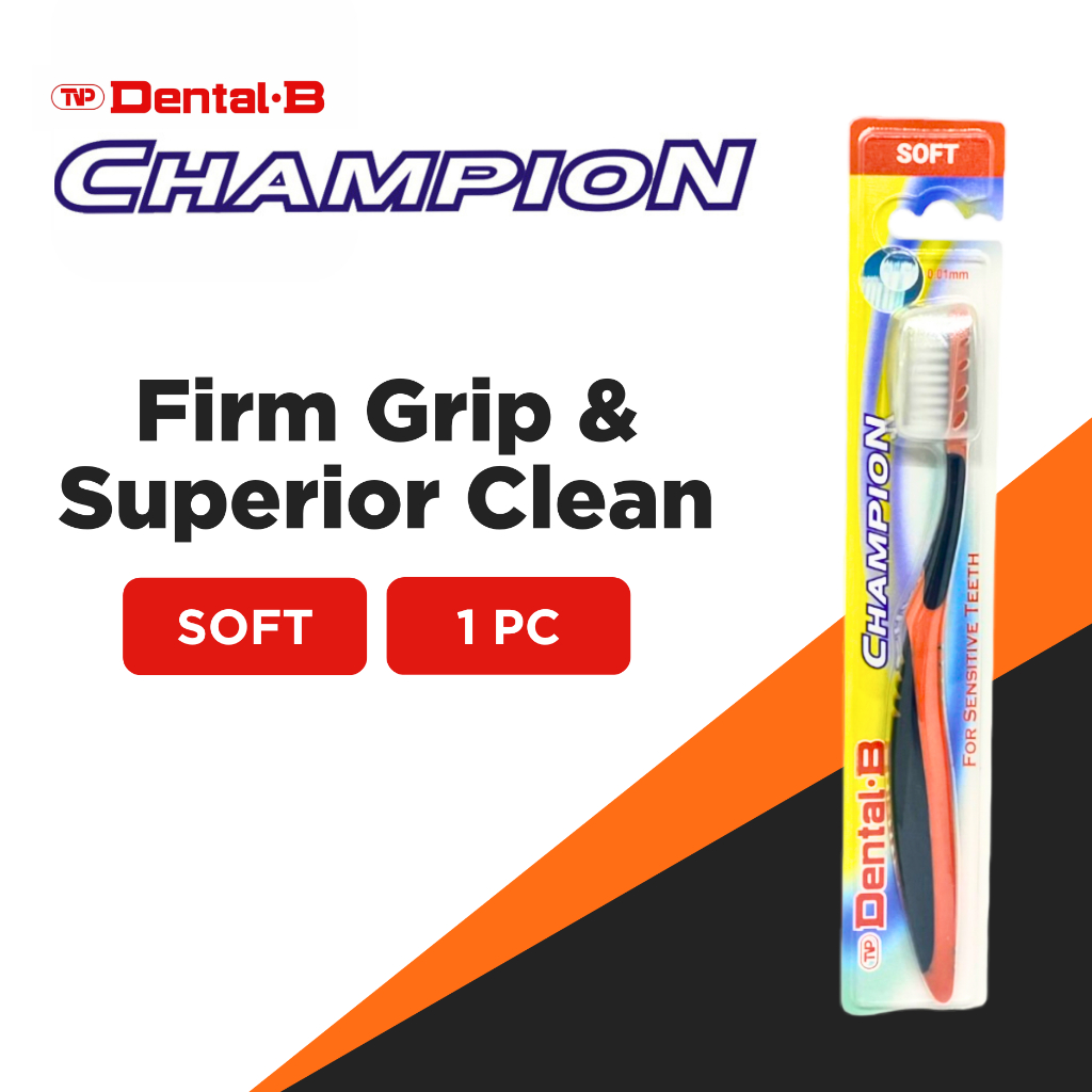 TVP Dental B Champion Soft Toothbrush | Shopee Philippines