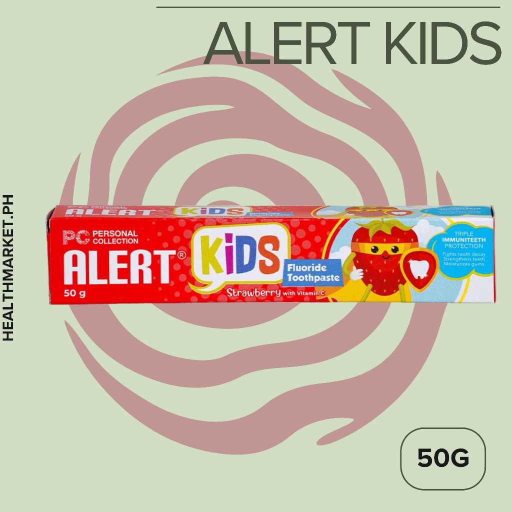 Personal Collection Alert Kids Strawberry Flouride Toothpaste with ...