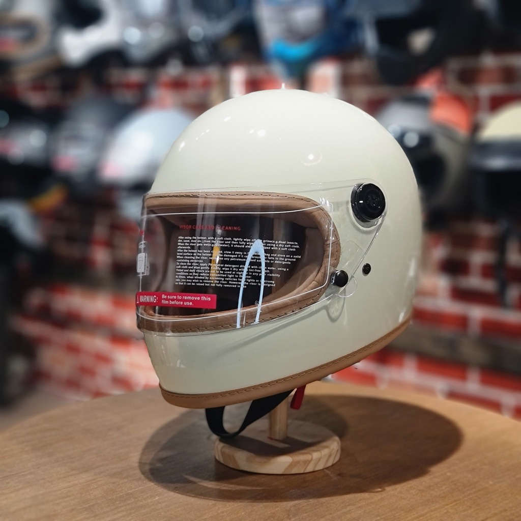 The Retro Helmet Lab | Thompson R1 | Vintage Classic Retro Full Face ...