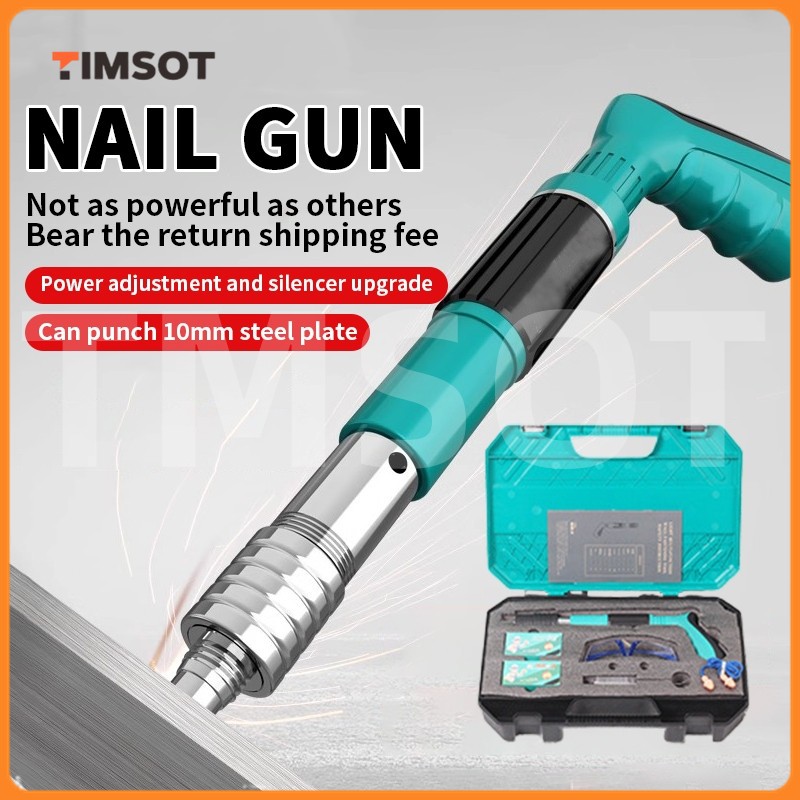 TIMSOT Nail Gun Manual Steel For Concrete Rivet Tool Steel Rivet Punch ...