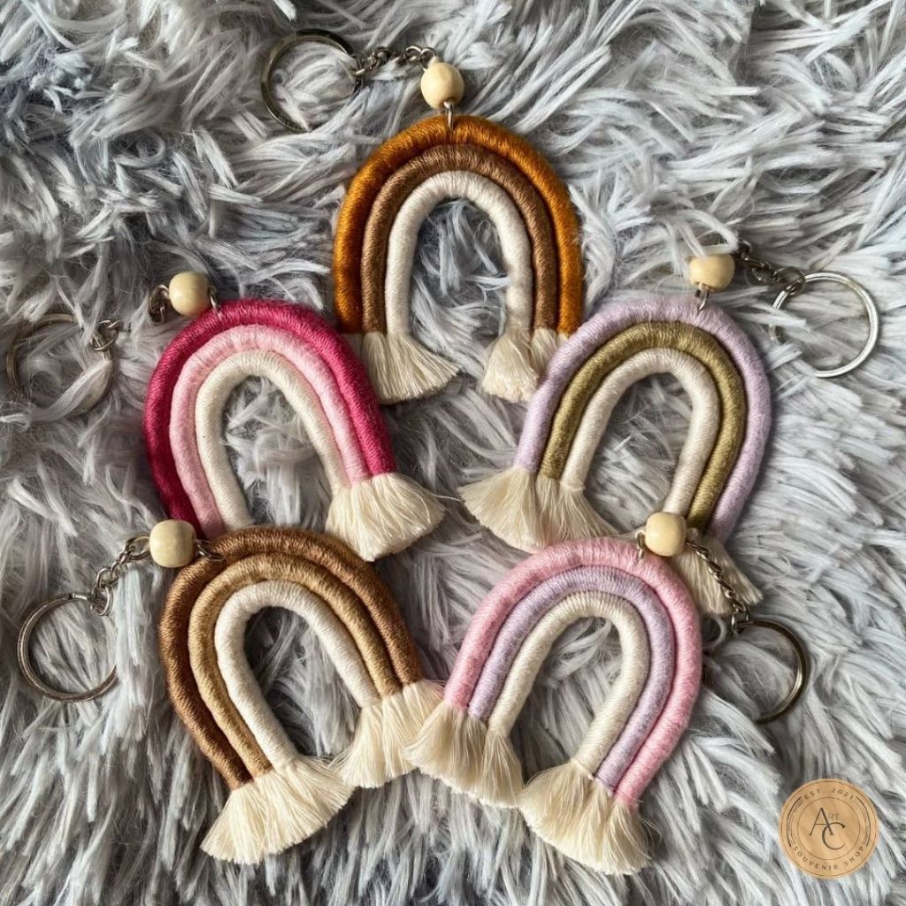[BEADS] Boho Rainbow Keychain with Beads, NO RUSH ORDERS AND PLEASE ...