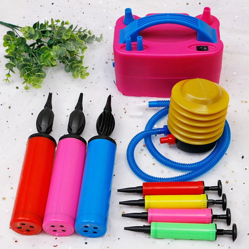 Plastic Balloon Air Pump Balloon Pump Hand Push Inflatable Manual ...