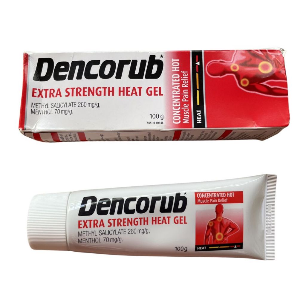 Dencorub Extra Strength Heat Gel 100g (box only with dents) | Shopee ...