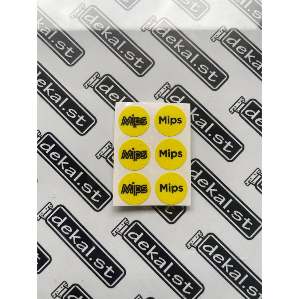MIPS helmet sticker (with lamination) bike sticker | Shopee Philippines