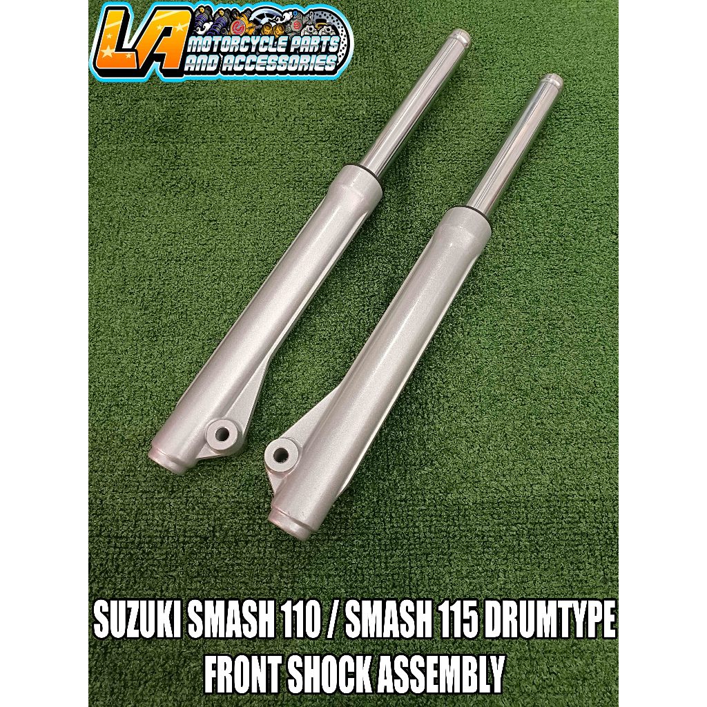 SUZUKI SMASH 110 / SMASH 115 FRONT SHOCK ASSEMBLY DRUM TYPE | Shopee ...