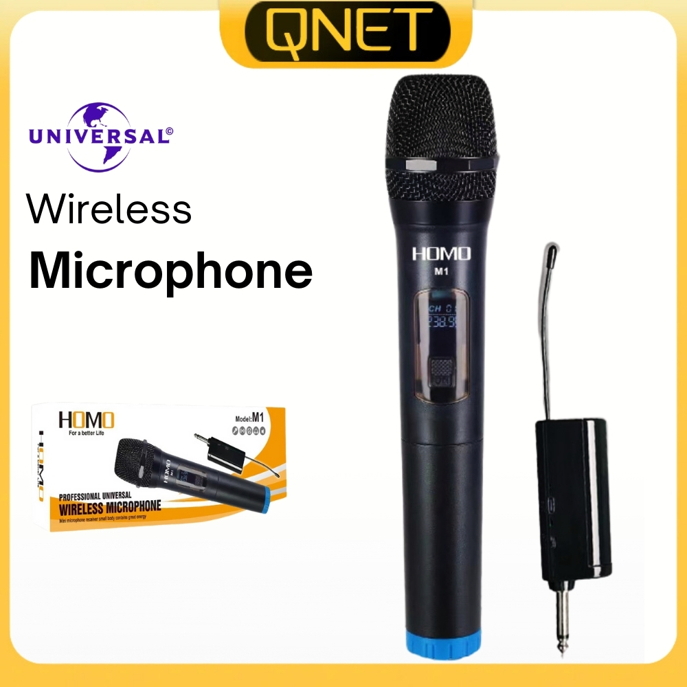 HOMO M1 Wireless Microphone Professional Karaoke For Videoke Handheld ...