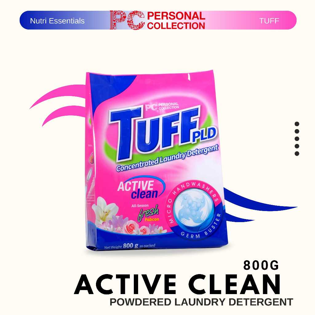 Personal Collection Tuff Active Clean Concentrated Powdered Laundry ...