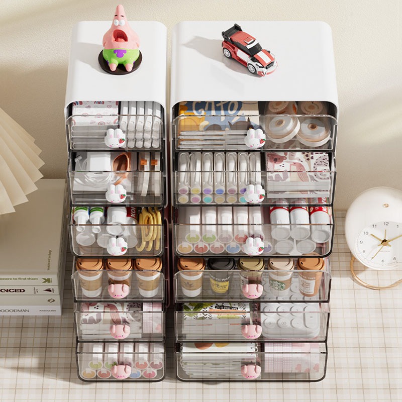 Desktop Storage Box Desktop Storage Stationery Storage Cosmetics ...