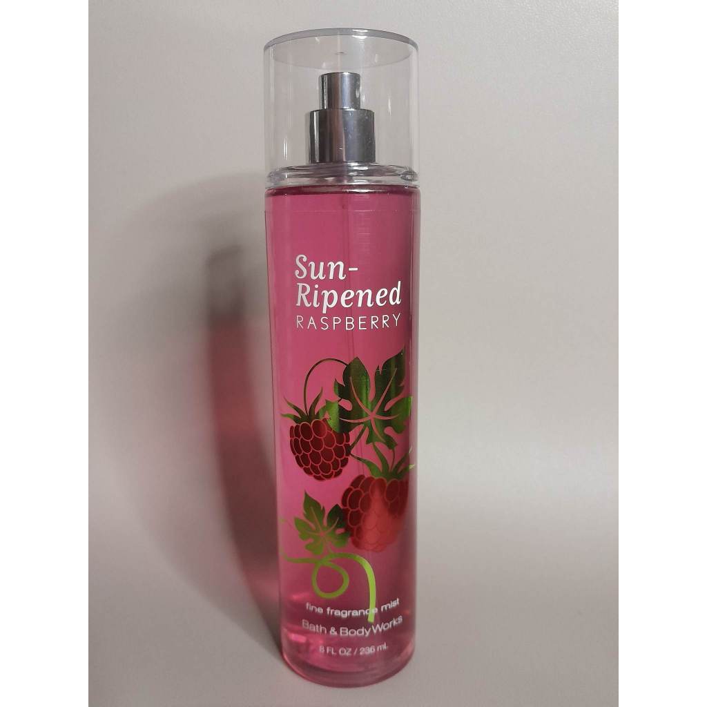 Authentic SUN RIPENED RASPBERRY by Bath & Body Works Mist | Shopee ...