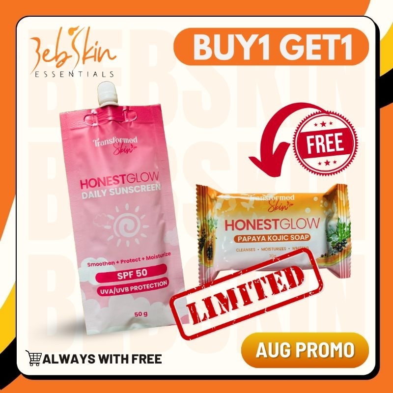 Honest Glow Sunscreen Big Version 50g | Shopee Philippines