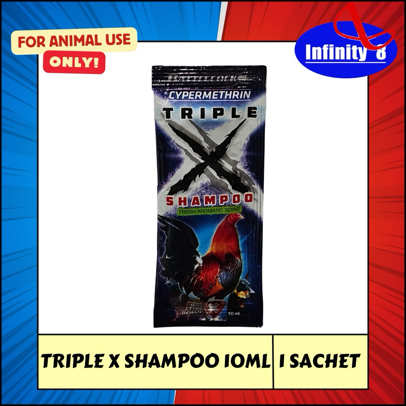 TRIPLE X SHAMPOO 10ML/SACHET | Shopee Philippines