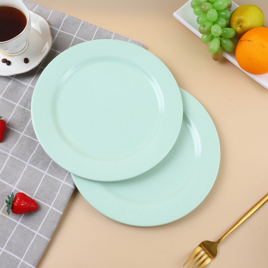 quality assurance 10 Inch Easy Clean Plate Set 12 Pcs Thickened design ...