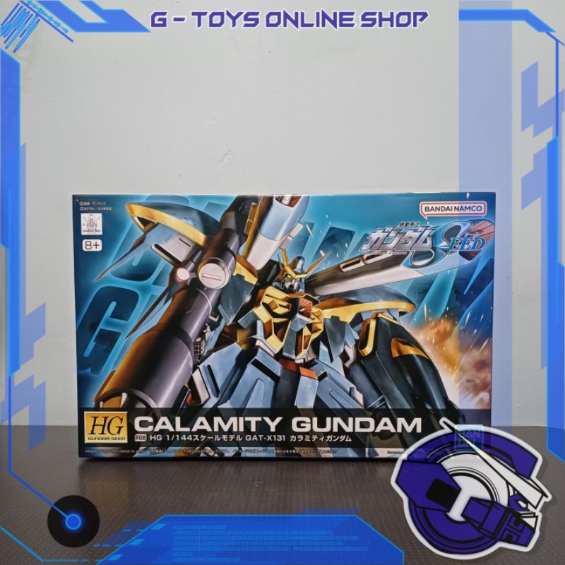 Maquette GUNPLA HG 1/144 CALAMITY GUNDAM - Gundam Seed - Bandai Japan Neuve