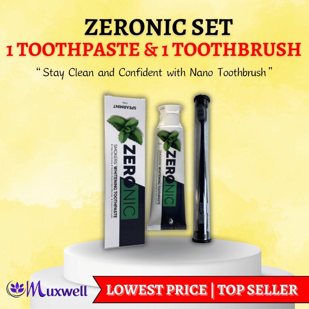 Zeronic Set l Whitening and Anti Smokers Sets l Easy to Use l Natural l ...