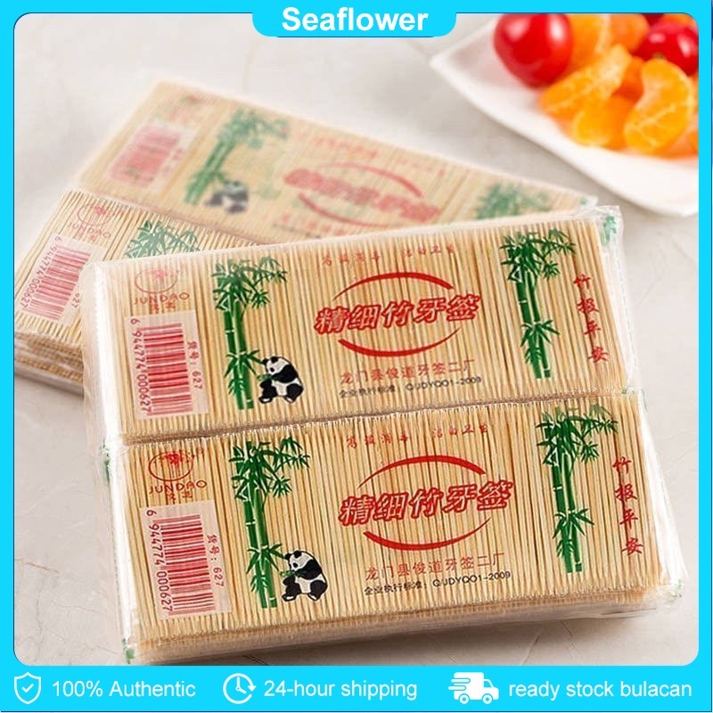 10pack/2000pcs Natural Durable Bamboo Toothpick Home Restaurant Picks ...