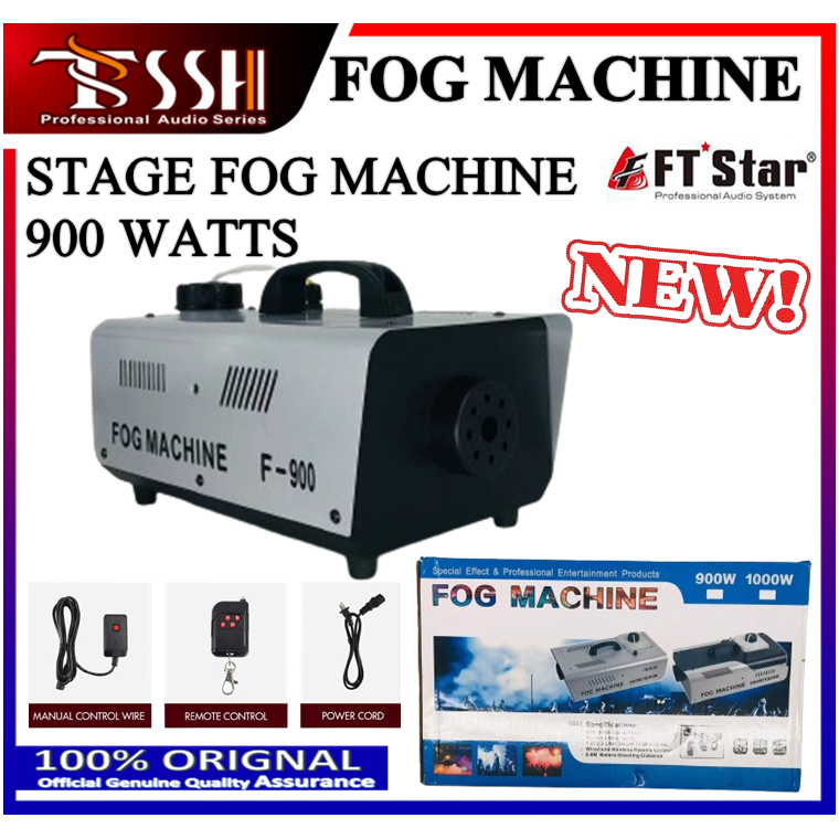 Fog Machine 900W(Long Playing) Antibac disinfectant, Sanitizer, heavy ...