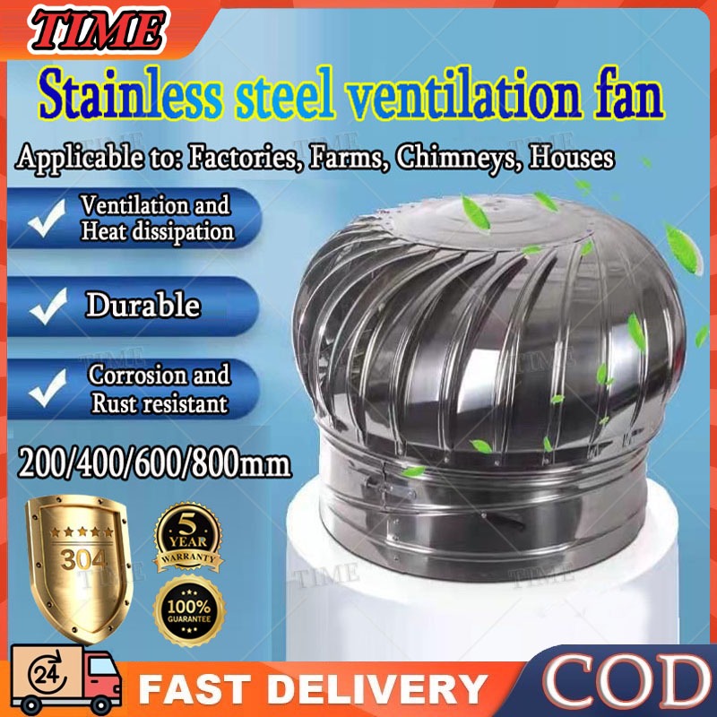 Stainless Steel Attic Turbine Fan Non Powered Vents Home Depot