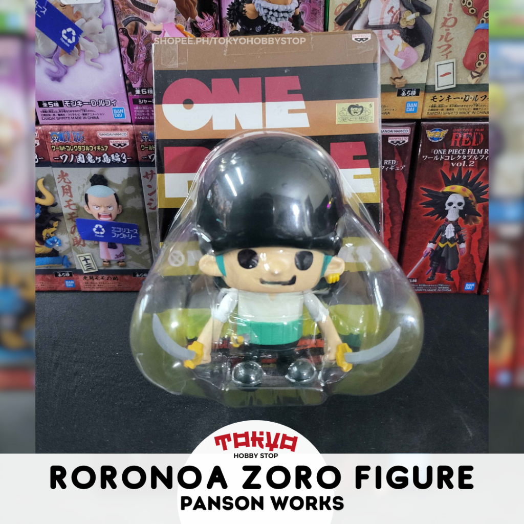 One Piece Figure Panson Works - Roronoa Zoro | Shopee Philippines