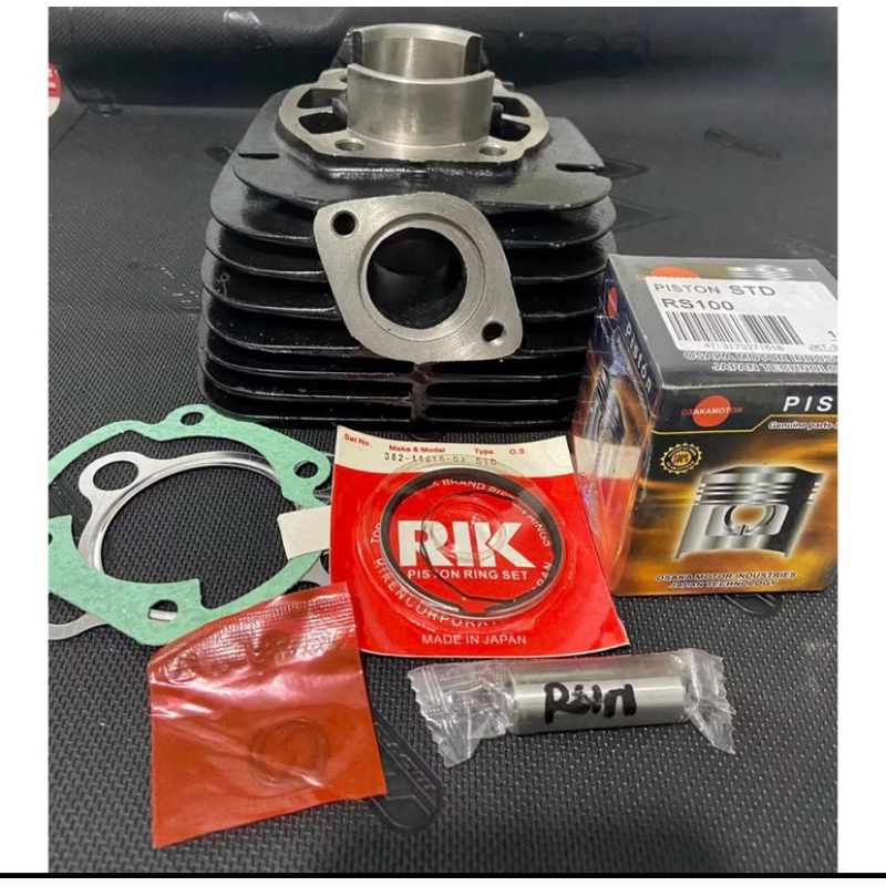 RS100 Cylinder Block with Piston Kit- Made in Taiwan | Shopee Philippines