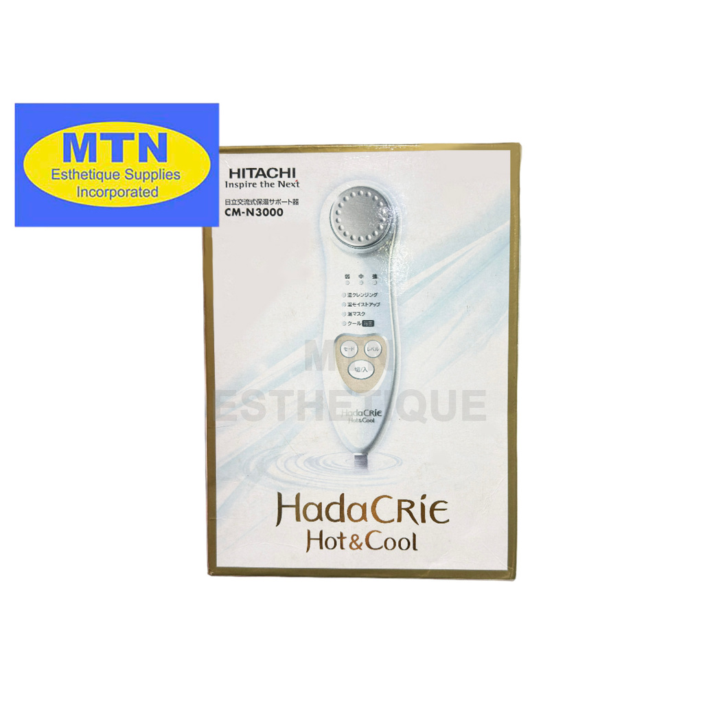 Authentic Hitachi Hada CRIE Hot and Cool facial machine N3000